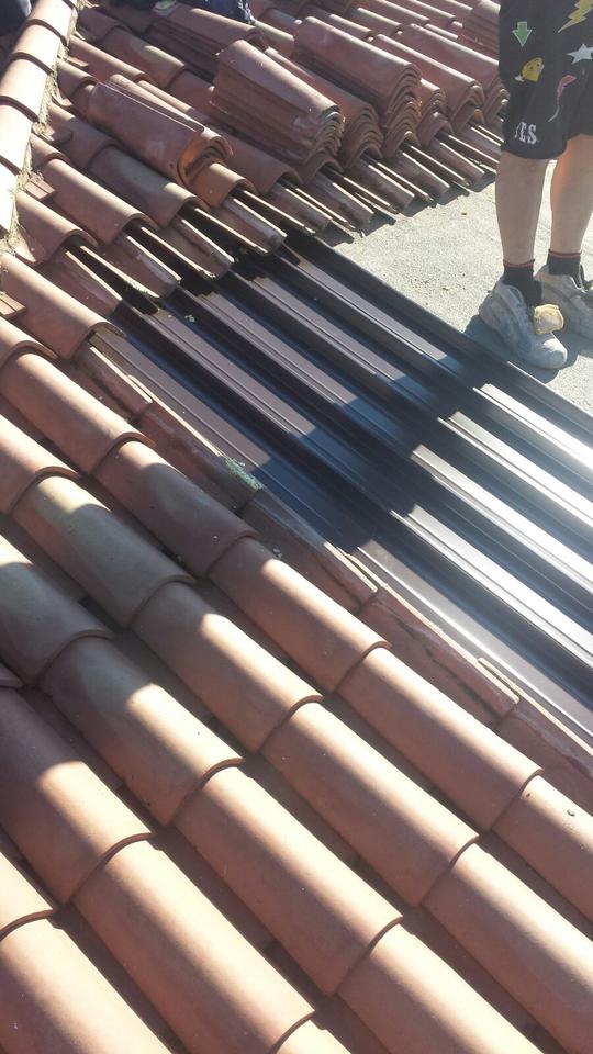 Vasche da incasso per impianto fotovoltaico in centro storico