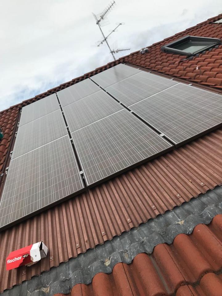 Impianto fotovoltaico con moduli rosso coppo a Verona citt&agrave;