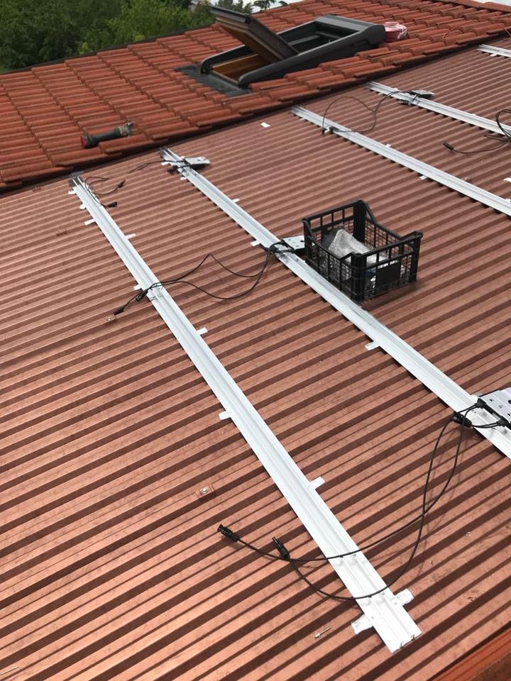 Impianto fotovoltaico con moduli rosso coppo a Verona citt&agrave;