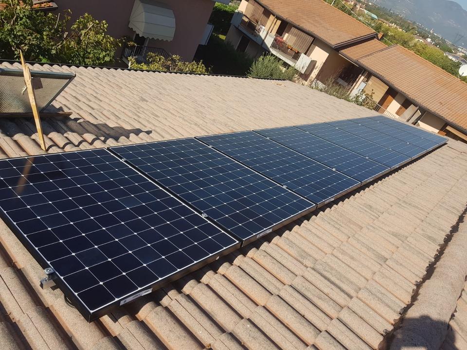 Impianto SunPower 5,76 kWp a Pescantina