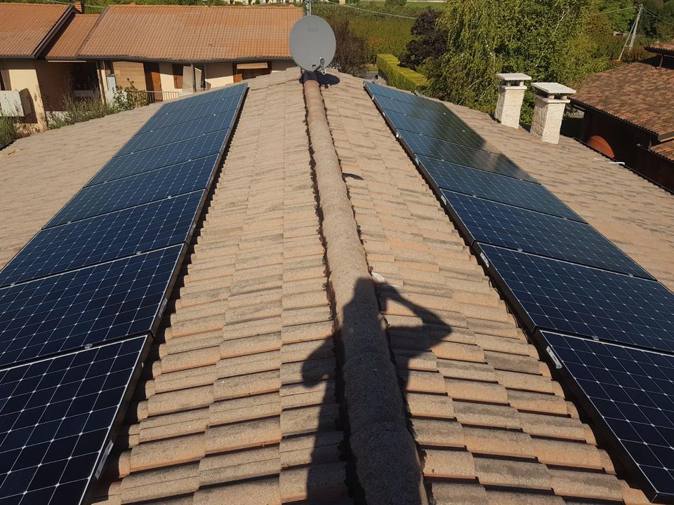 Impianto SunPower 5,76 kWp a Pescantina