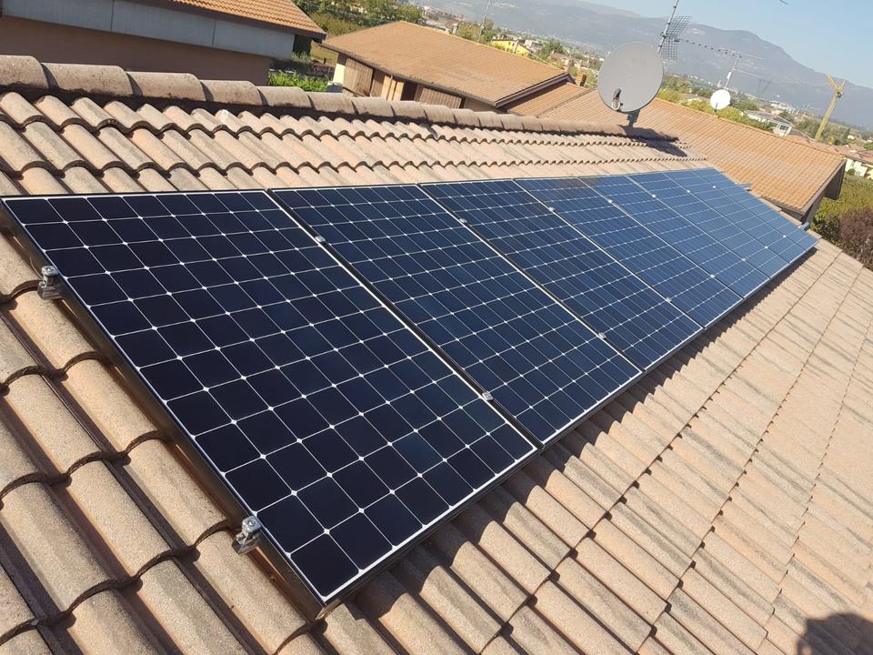 Impianto SunPower 5,76 kWp a Pescantina