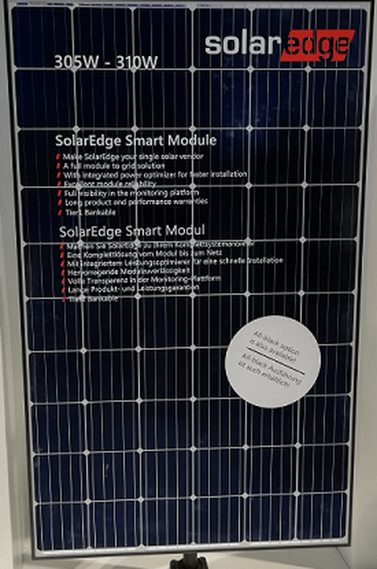 INTERSOLAR 2019 - Monaco &ndash; TUTTE LE NOVITA': i moduli SOLAREDGE con ottimizzatore integrato