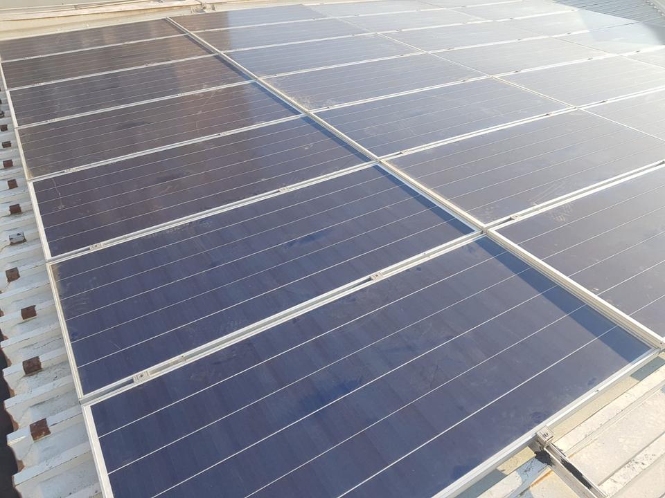 Pensilina distributore carburante 20 kWp