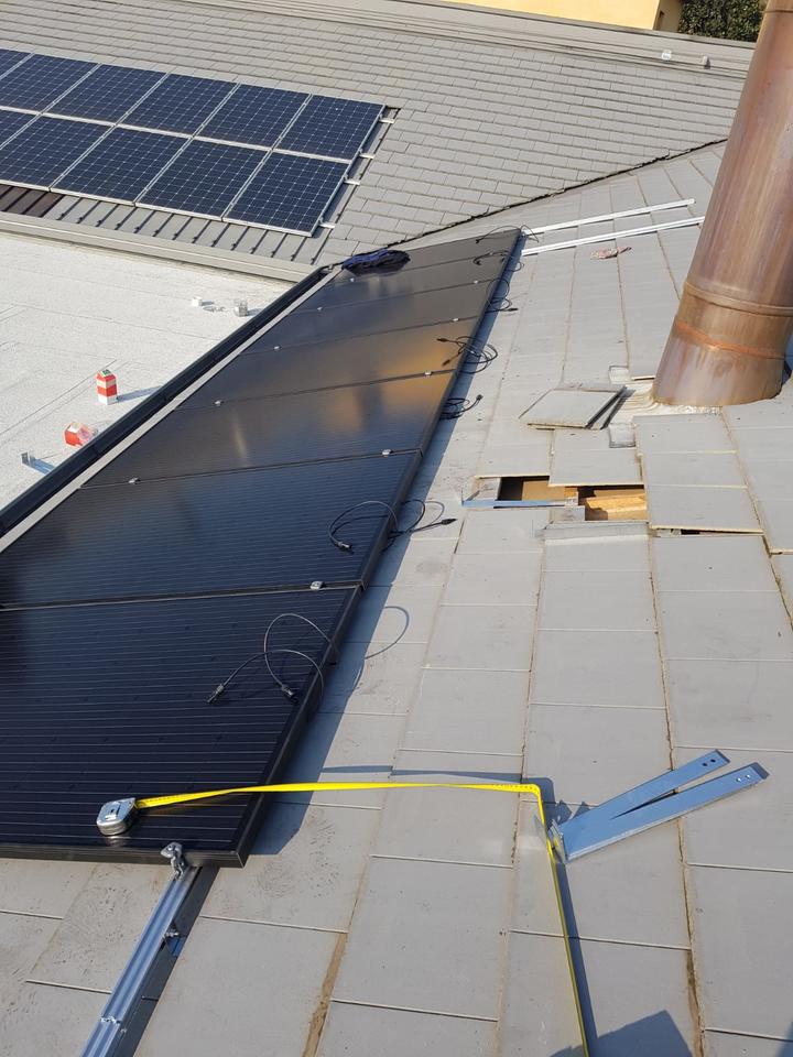 Impianto fotovoltaico come ampliamento impianto esistente