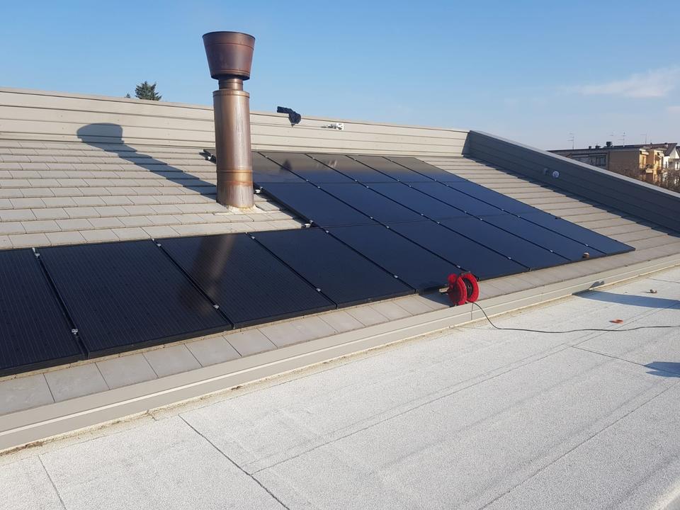 Impianto fotovoltaico come ampliamento impianto esistente